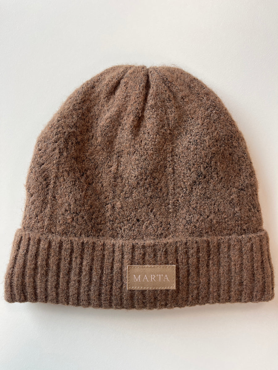 Marta du château Jamie Beanie - Brown