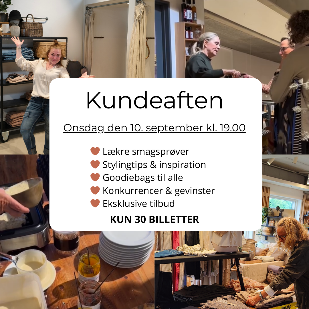 Kundeaften 10/09 kl.19:00