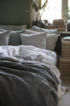 Ib Laursen - Vintage quilt sengetæppe dobbelt grå | Ib Laursen | Køb online hos Moster D – Hurtig levering