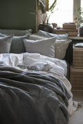 Ib Laursen - Vintage quilt sengetæppe dobbelt grå | Ib Laursen | Køb online hos Moster D – Hurtig levering