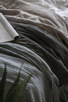 Ib Laursen - Vintage quilt sengetæppe dobbelt grå | Ib Laursen | Køb online hos Moster D – Hurtig levering