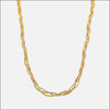 muun studios Velin two-tone Halskæde - 18K Guldbelagt & Rustfrit Stål Necklace