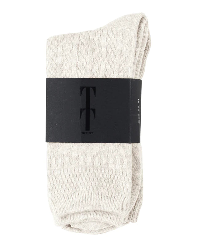 Tif Tiffy WoolTT socks - OffWhite