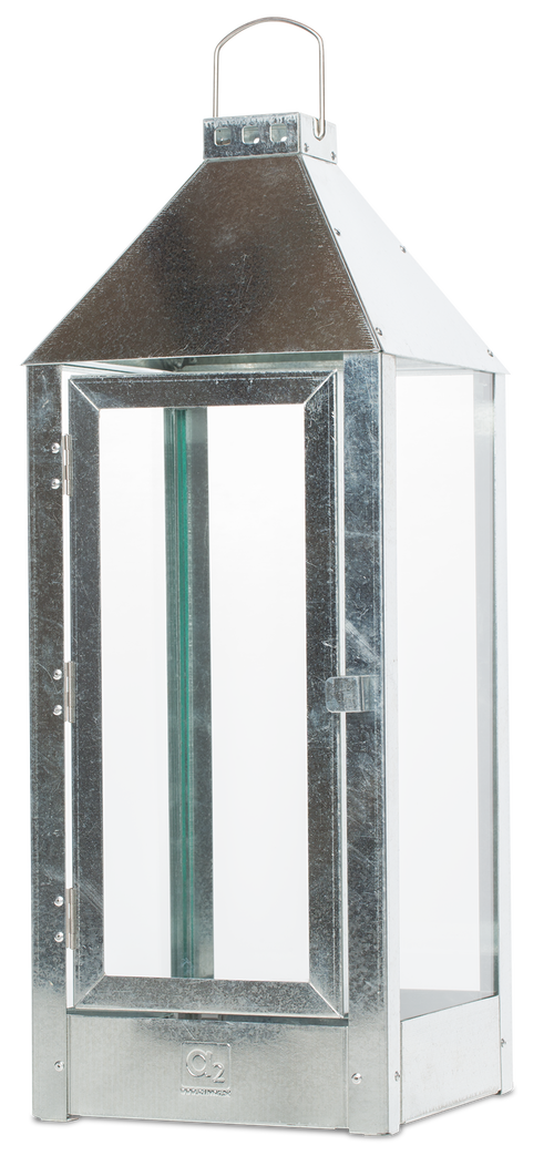 A2 Living - Galvaniseret Maxi Lanterne | A2 Living | Køb online hos Moster D – Hurtig levering