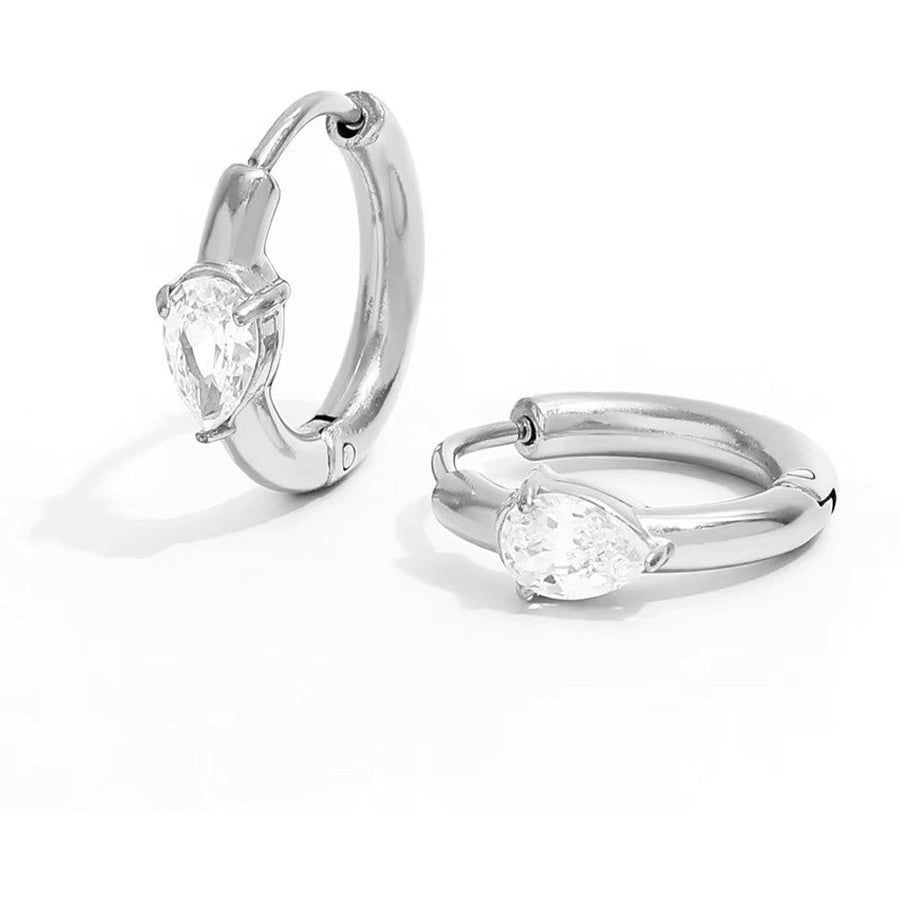 muun studios Zircon earring stainless steel Earring