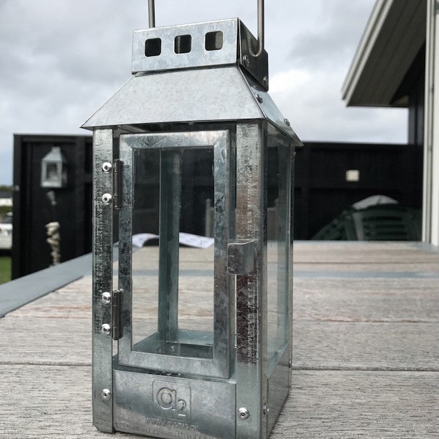 A2 Living - Micro Small Lanterne Galvaniseret | A2 Living | Køb online hos Moster D – Hurtig levering