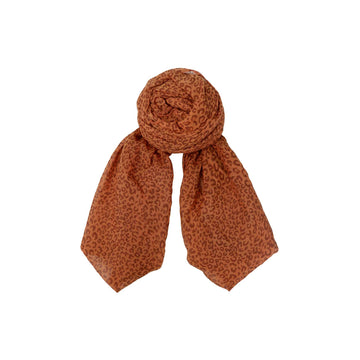 Black Colour Shayla Scarf - Camel