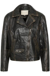Kaffe Jane Leather Jacket | Kaffe | Køb online hos Moster D – Hurtig levering