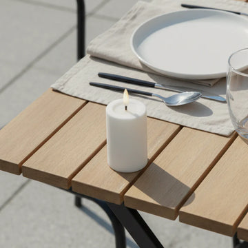 Deluxe homeart Udendørs Bloklys - 5 x 7,5 cm