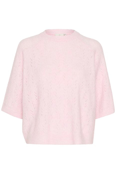 Kaffe Tella Pullover - Lilac Snow Melange