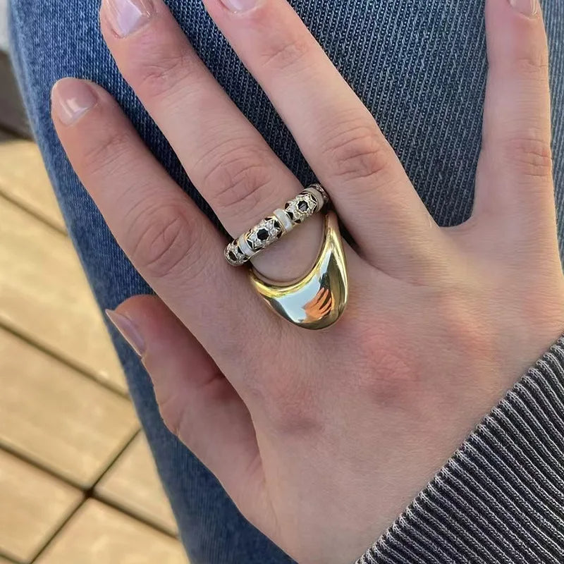 Chunky Ring 18K Guldbelagt