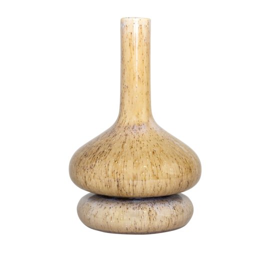 Hübsch Curve Vase Sand | Hübsch | Køb online hos Moster D – Hurtig levering