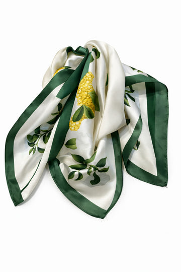 Moster D Tørklæde - Grøn