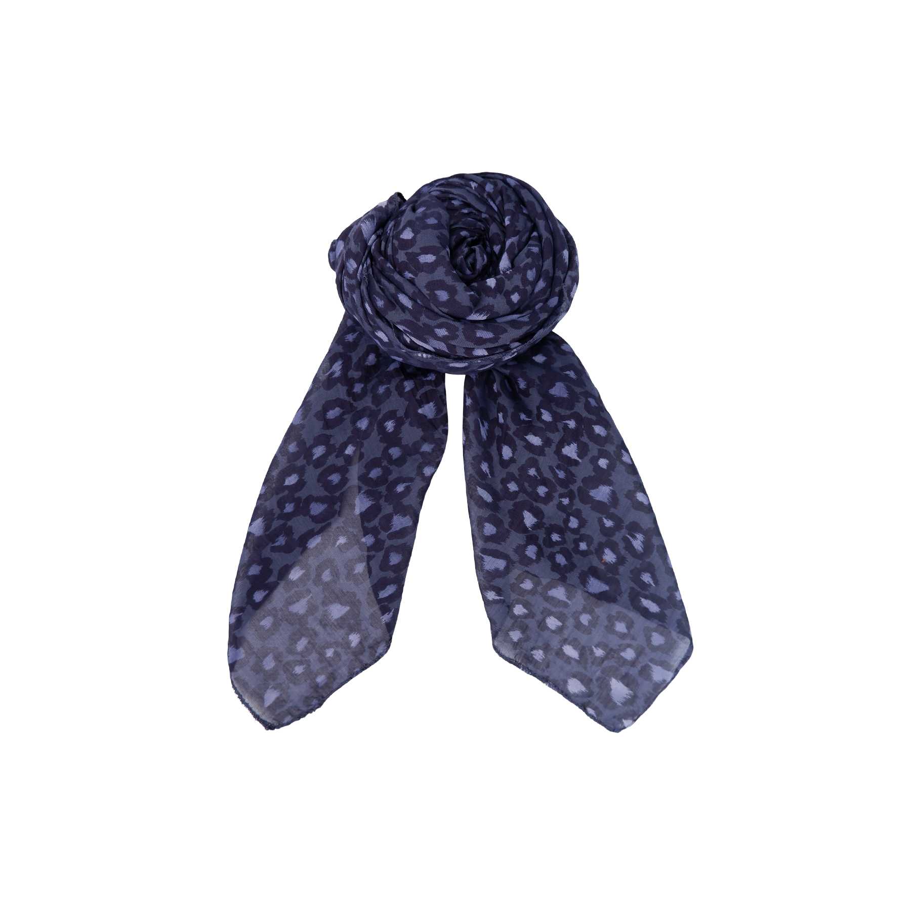 Black Colour Aleika Scarf - Navy