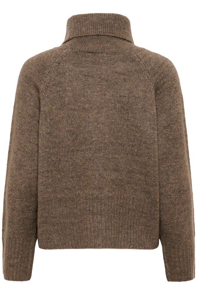 Kaffe Erin Rollneck - Morel Melange