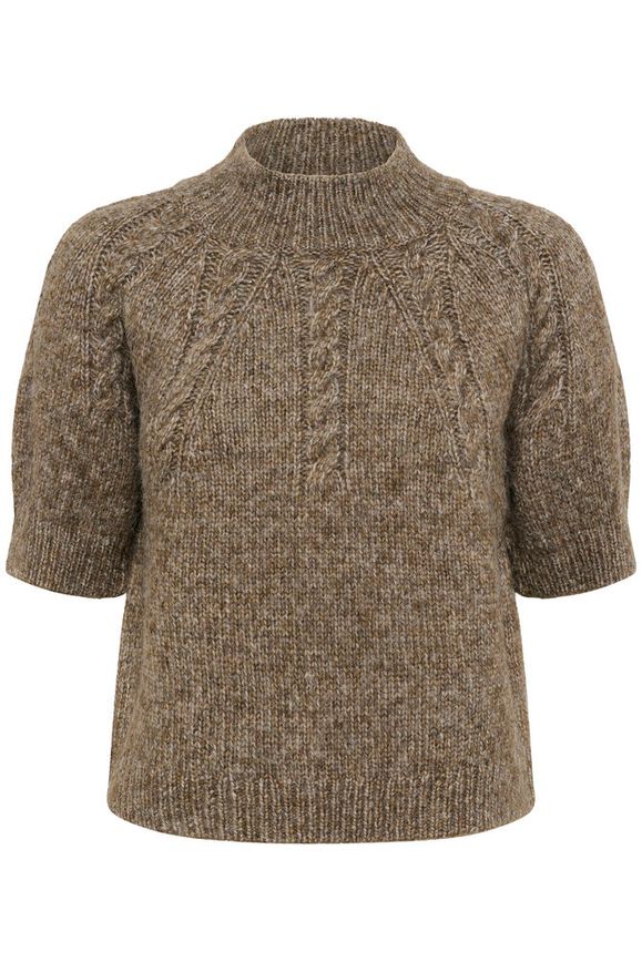 Kaffe Cuba Pullover - Morel Melange