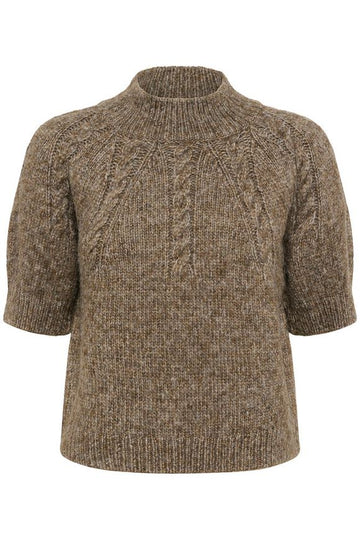 Kaffe Cuba Pullover - Morel Melange
