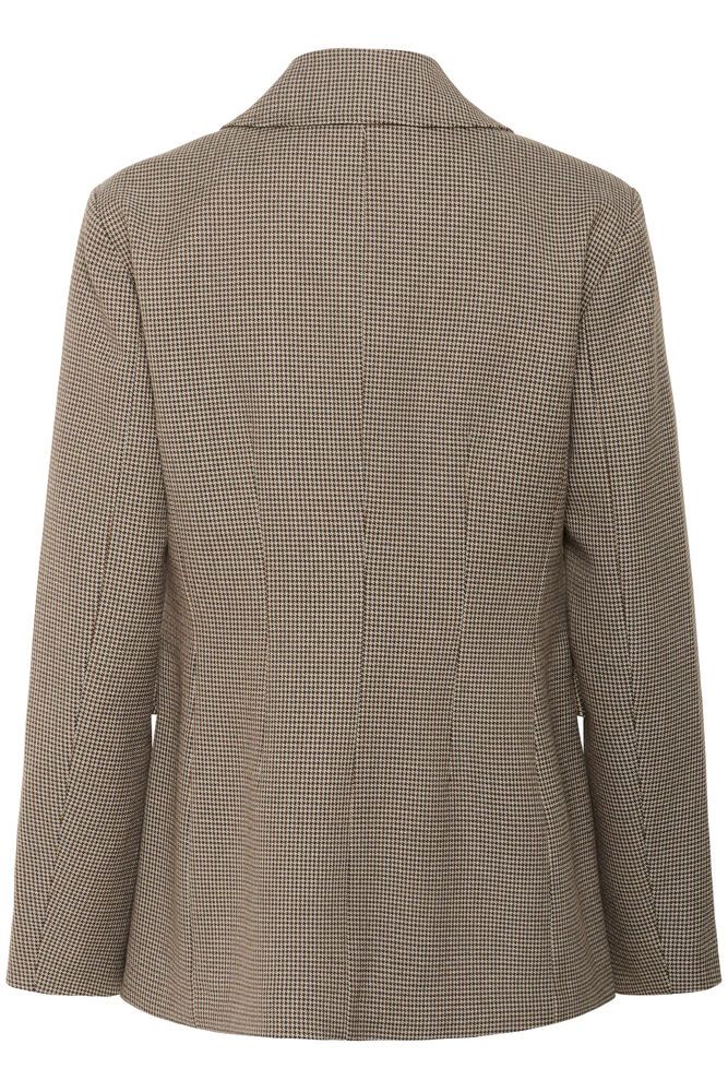 Kaffe Elyah Blazer - Beige / Black Petit Houndstoot