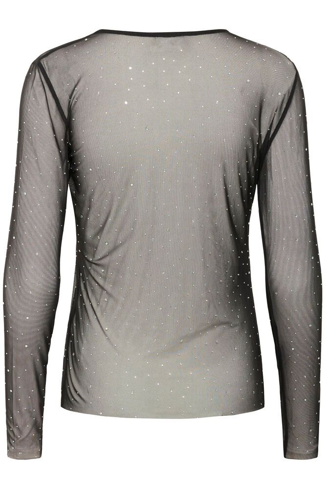 Kaffe Stinna T-shirt - Black Deep CC