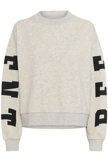 Kaffe Lise Sweatshirt - Grey Melange