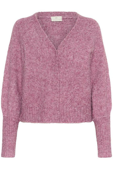 Kaffe Cuba Knit Cardigan - Tulipwood Melange