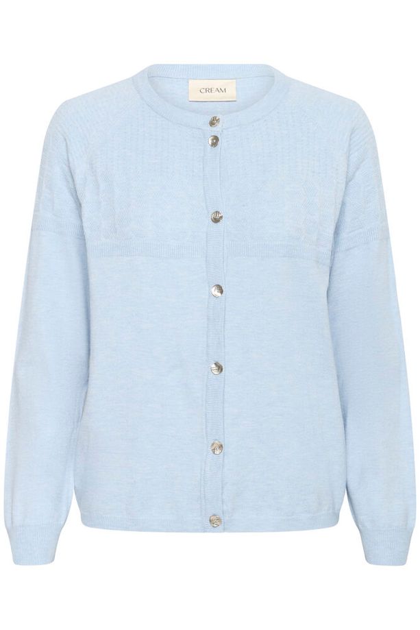 Cream Dela Cardigan - Cashmere Blue Melange