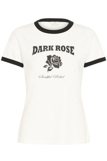 Kaffe Olivia T-shirt - Chalk