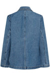 Kaffe Klara Denim Blazer - Blue Denim