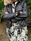 Notyz Biker Jacket with Hood | Notyz | Køb online hos Moster D – Hurtig levering