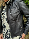 Notyz Biker Jacket with Hood | Notyz | Køb online hos Moster D – Hurtig levering
