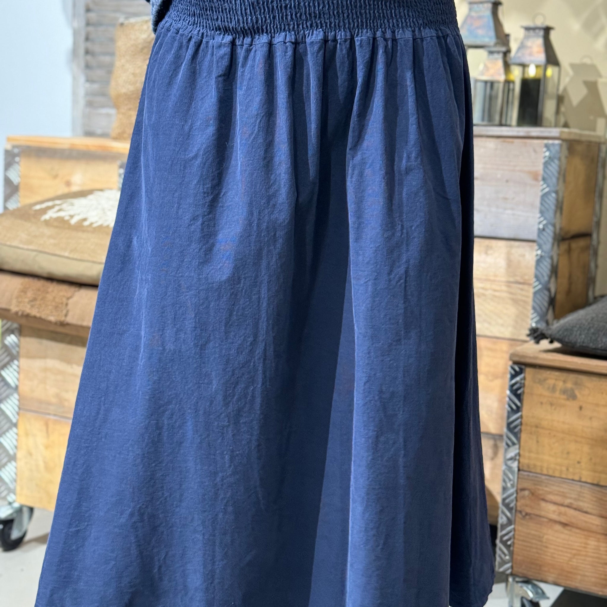 Marta Francoise Skirt - Blue