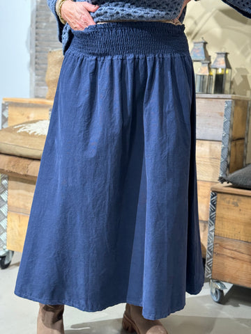 Marta Francoise Skirt - Blue