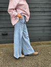 Cream Visti Pant - Miami Light Blue Denim | Cream | Køb online hos Moster D – Hurtig levering
