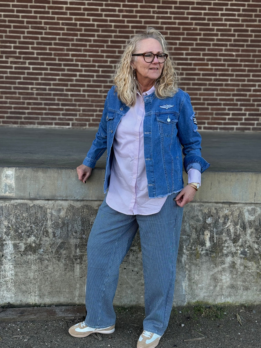 Costa Mani Foxy Denim Jacket - Blue | Costa Mani | Køb online hos Moster D – Hurtig levering