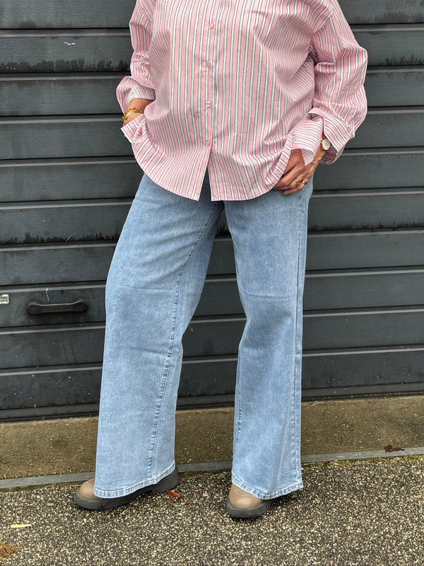 Cream Visti Pant - Miami Light Blue Denim | Cream | Køb online hos Moster D – Hurtig levering