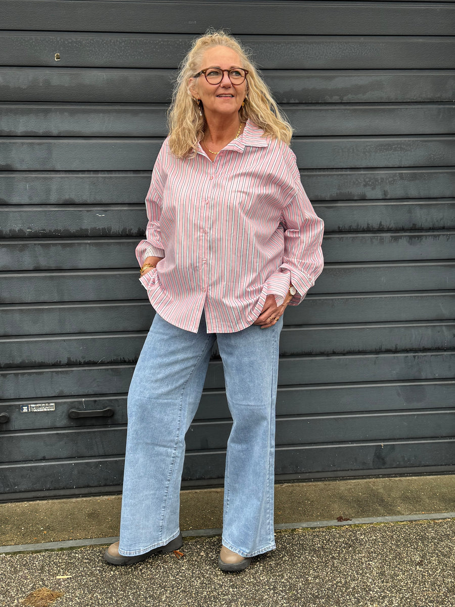 Cream Visti Pant - Miami Light Blue Denim | Cream | Køb online hos Moster D – Hurtig levering
