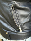 Notyz Overzied Biker Jacket - Black w. Silver | Notyz | Køb online hos Moster D – Hurtig levering