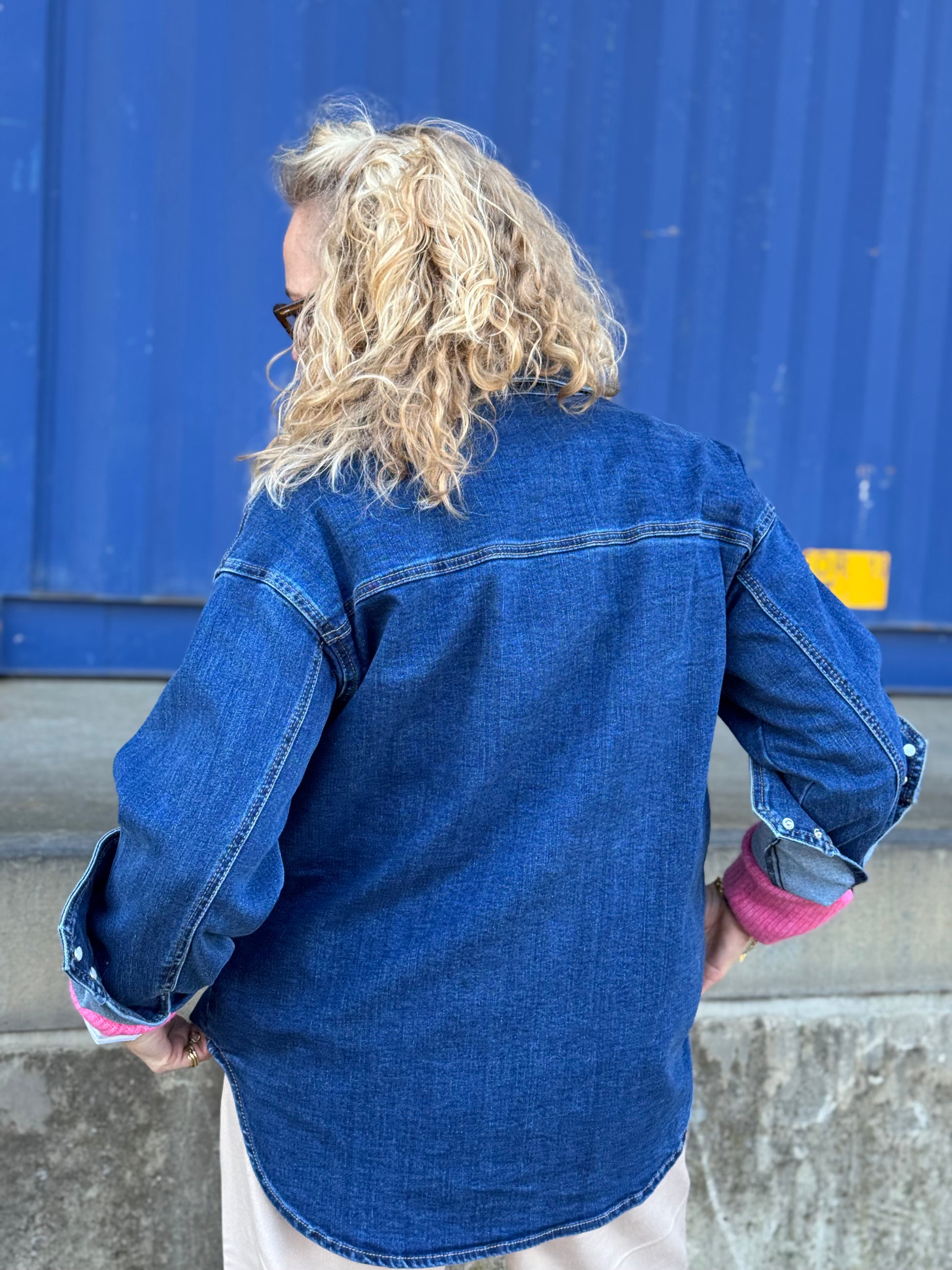 Kaffe Sinem Denim Shirt | Kaffe | Køb online hos Moster D – Hurtig levering