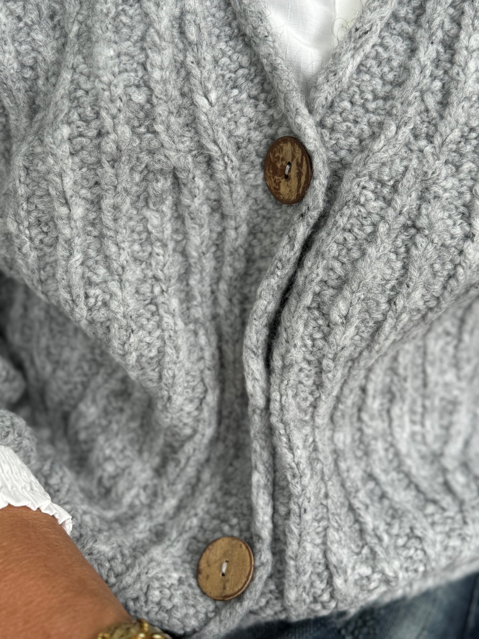 Tif Tiffy Iilda Strik - Grå | Tif Tiffy | Køb online hos Moster D – Hurtig levering