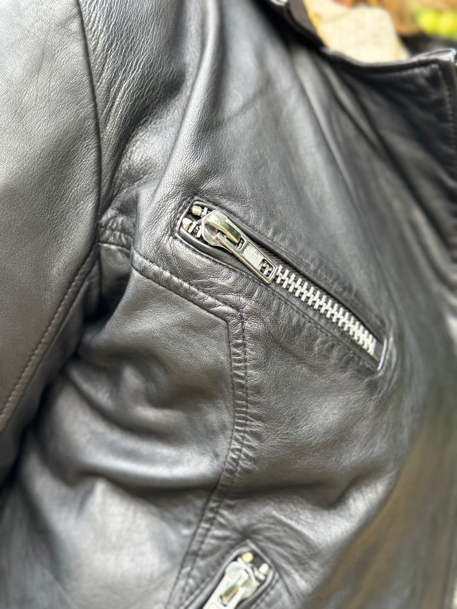 Notyz Biker Jacket - Black w. Silver | Notyz | Køb online hos Moster D – Hurtig levering
