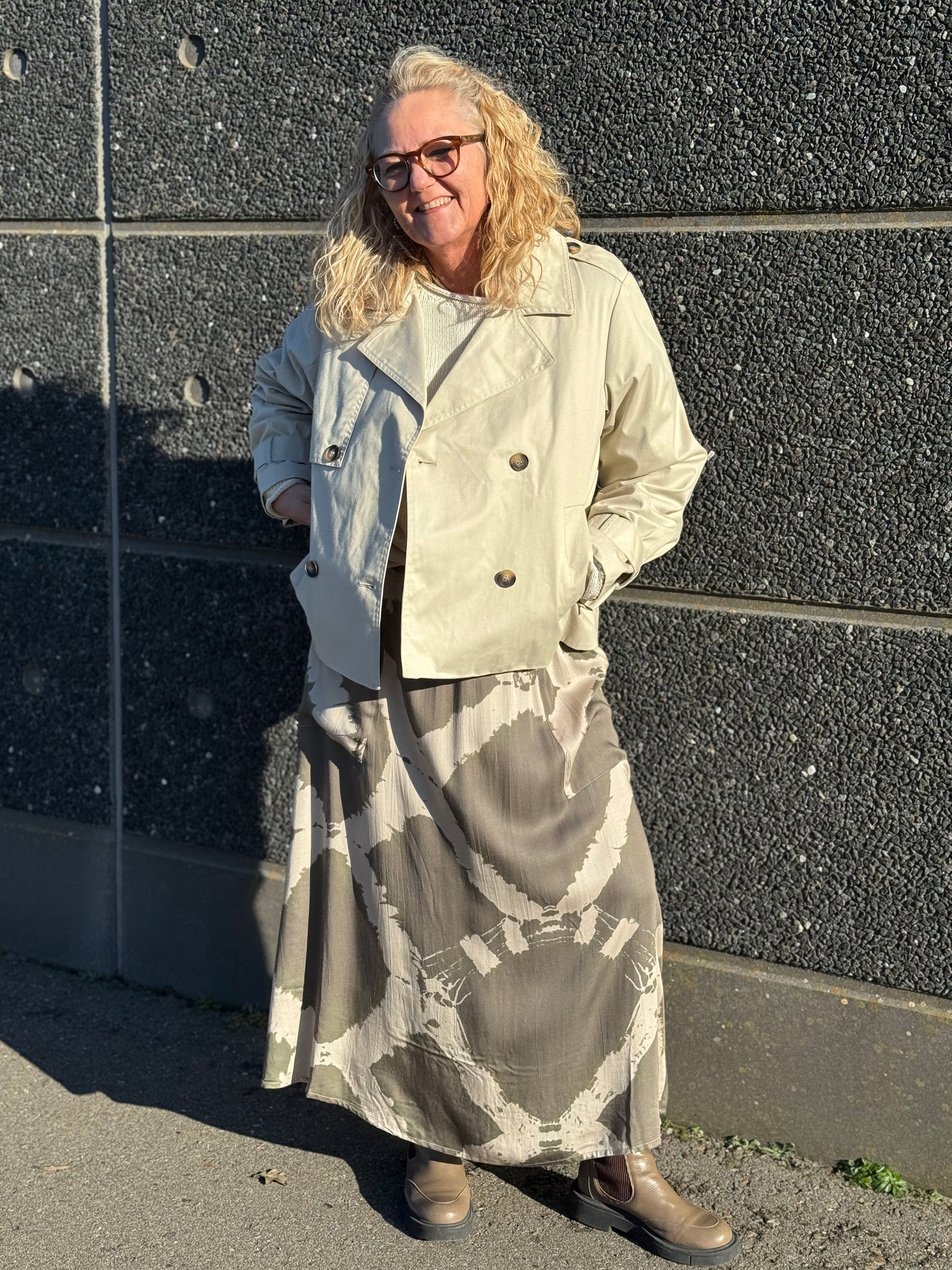 Kaffe Patricia Jacket - Feather Grey | Kaffe | Køb online hos Moster D – Hurtig levering