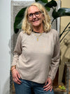 BTF CPH Cashmere Pullover - Oat Beige Melange | BTF CPH | Køb online hos Moster D – Hurtig levering