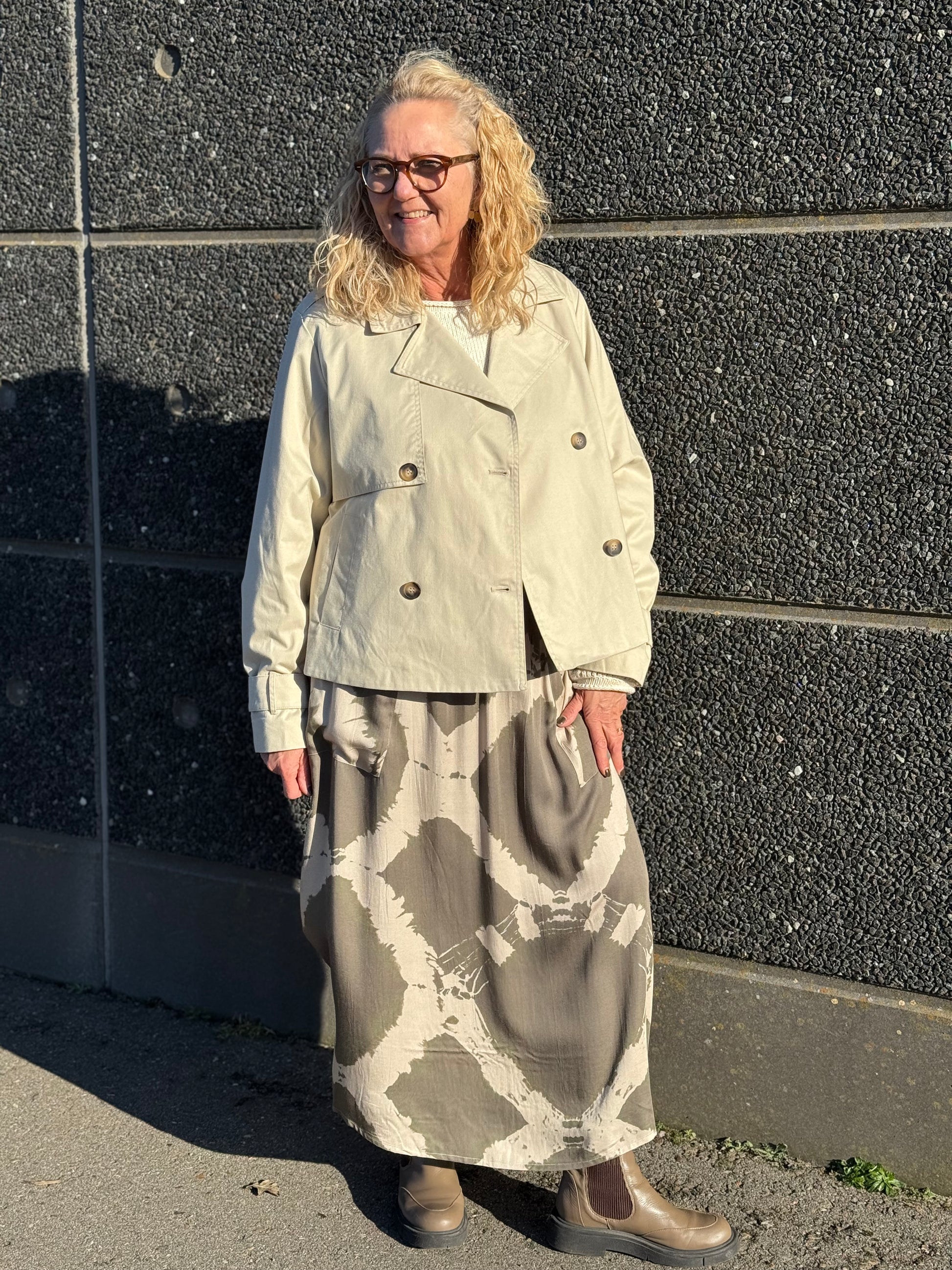 Kaffe Patricia Jacket - Feather Grey | Kaffe | Køb online hos Moster D – Hurtig levering