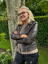 Notyz Biker Jacket - Almond Brown | Notyz | Køb online hos Moster D – Hurtig levering