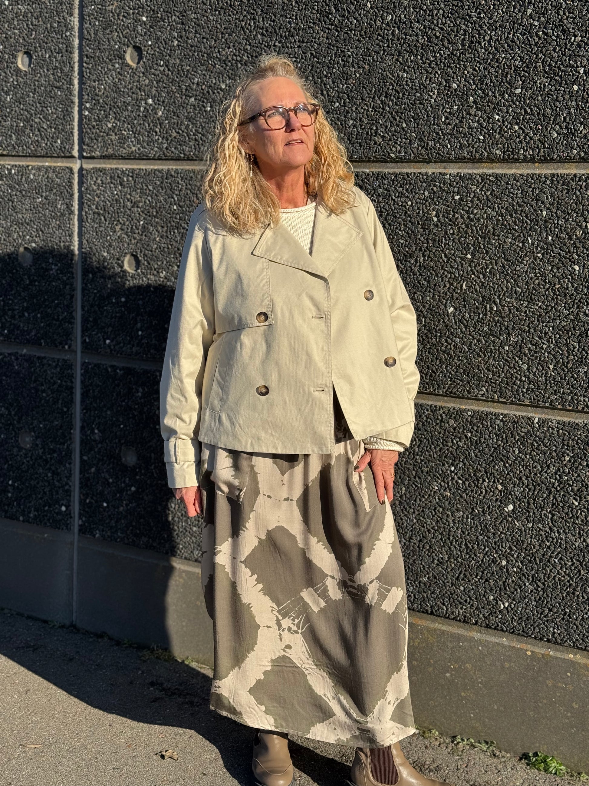 Kaffe Patricia Jacket - Feather Grey | Kaffe | Køb online hos Moster D – Hurtig levering