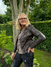 Notyz Biker Jacket - Almond Brown | Notyz | Køb online hos Moster D – Hurtig levering