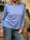 BTF CPH Cashmere Pullover - Denim Melange | BTF CPH | Køb online hos Moster D – Hurtig levering