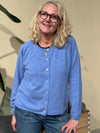 BTF CPH Cashmere Cardigan - Denim Melange | BTF CPH | Køb online hos Moster D – Hurtig levering