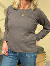 BTF CPH Cashmere Pullover - Brown Melange | BTF CPH | Køb online hos Moster D – Hurtig levering