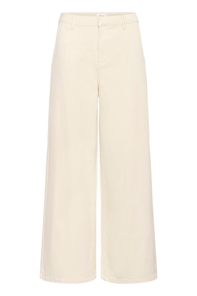 Cream Visti Twill Pant - Natural Sand